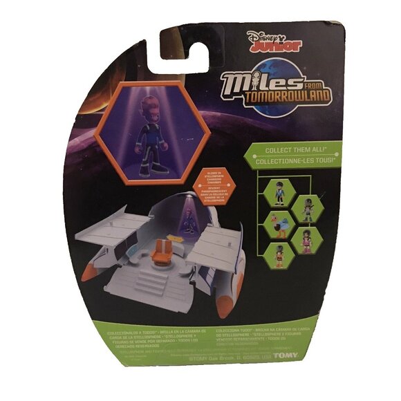 Disney Junior Miles From Tomorrowland Small Figures Set of 3 Miles Pipp Loretta - Picture 7 of 10